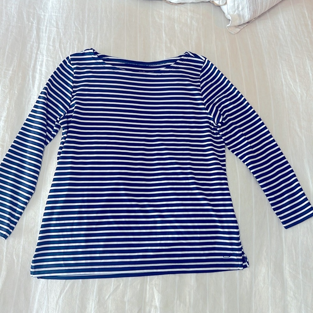 Vineyard Vines Sankaty 3/4 Sleeve Top